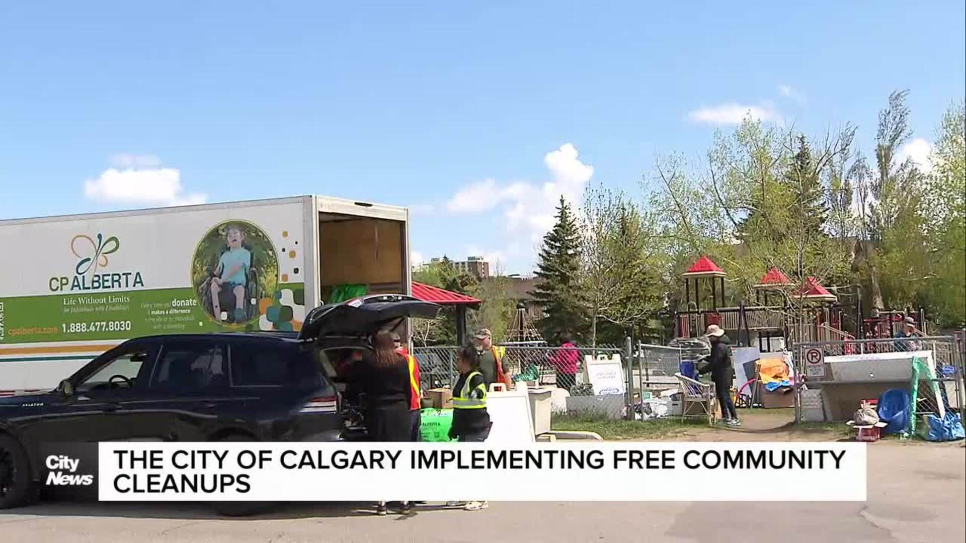 The City of Calgary implementing free community cleanups