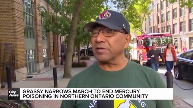 Grassy Narrows Water March to end mercury poisoning in the northern Ontario community