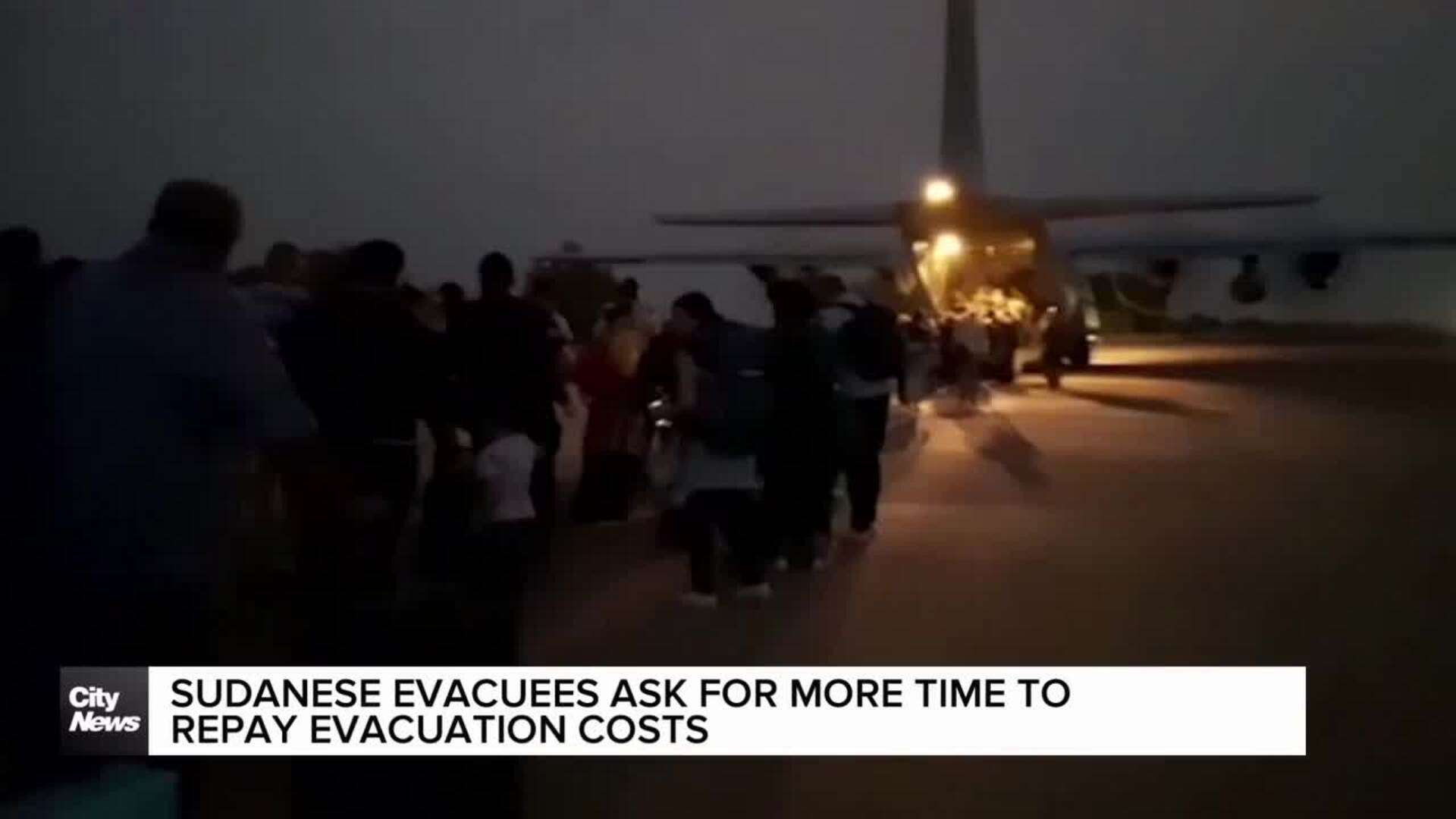Sudanese-Canadians ask for more time to repay evacuation costs