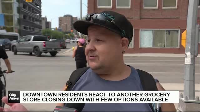 Downtown residents react to another grocery store closing