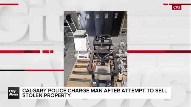 Calgary police charge man after attempt to sell stolen property