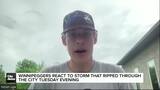 Winnipeggers react to storm that ripped through city Tuesday evening