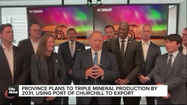 Premier Kinew plans to triple mineral production in Manitoba over the next five years