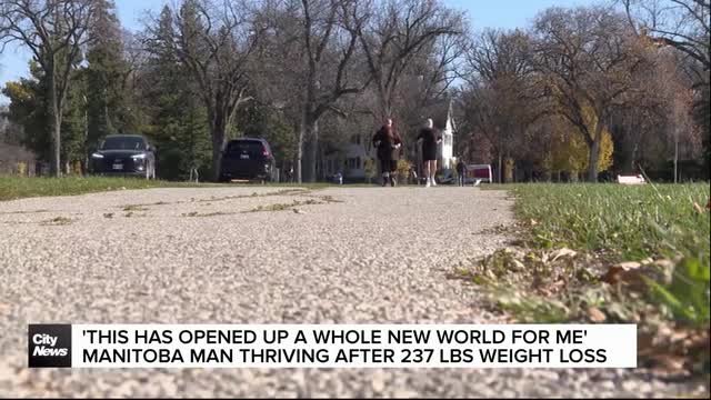'This has opened up a whole new world for me': Manitoba man thriving after 200 + pound weight loss