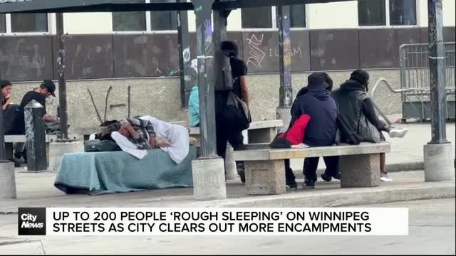 ‘More visible homelessness’ on Winnipeg streets as city clears out more encampments