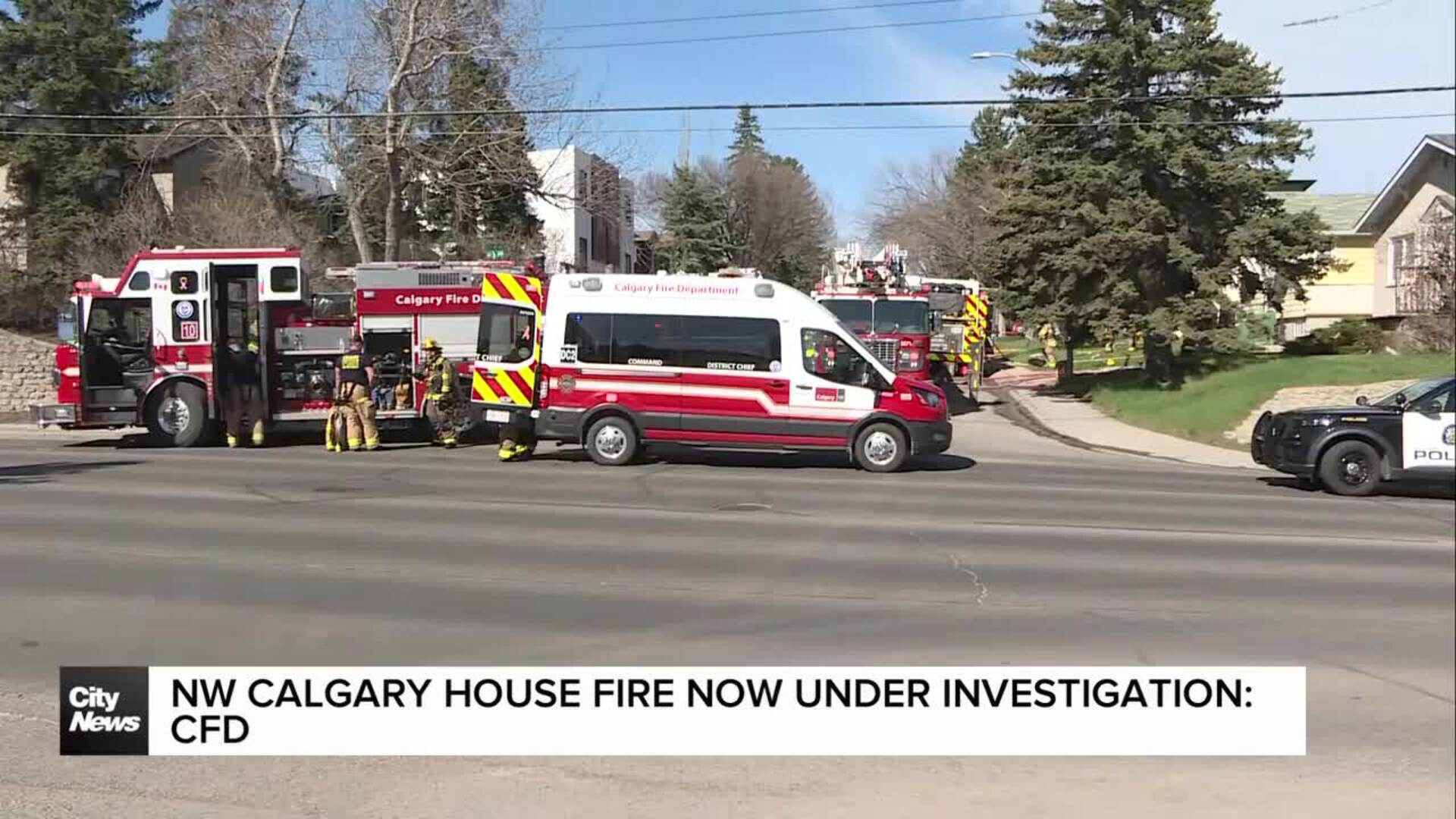 NW Calgary House Fire under investigation: CFD