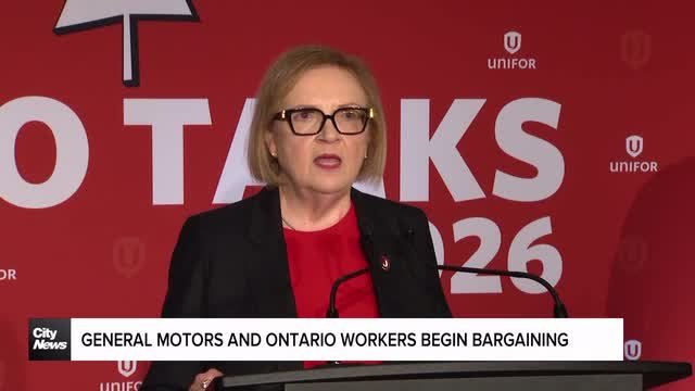 Unifor pushing for manufacturing security as bargaining begins with General Motors