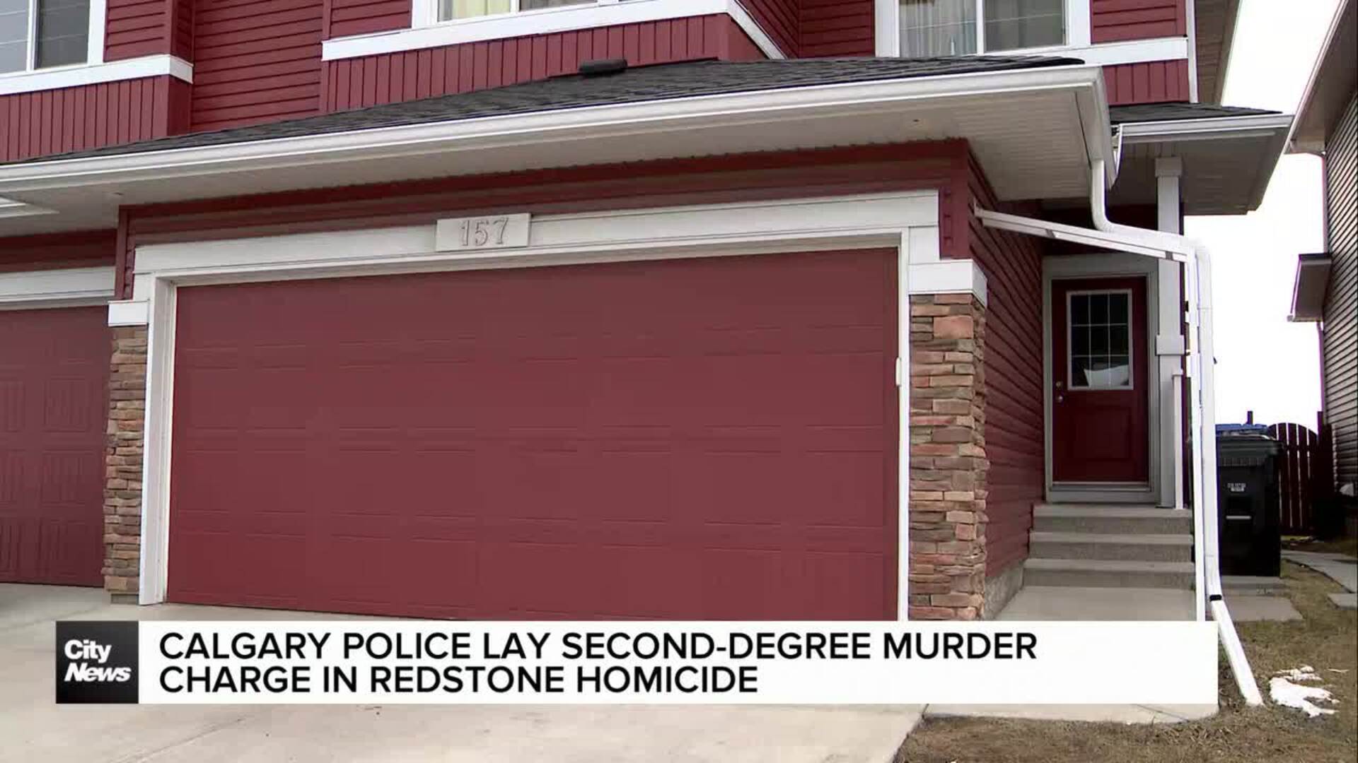 Calgary police lay murder charge in Redstone homicide