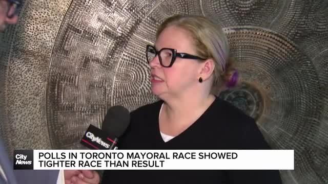 Pollsters saw a massive surge for Olivia Chow in the final days of the Toronto election campaign