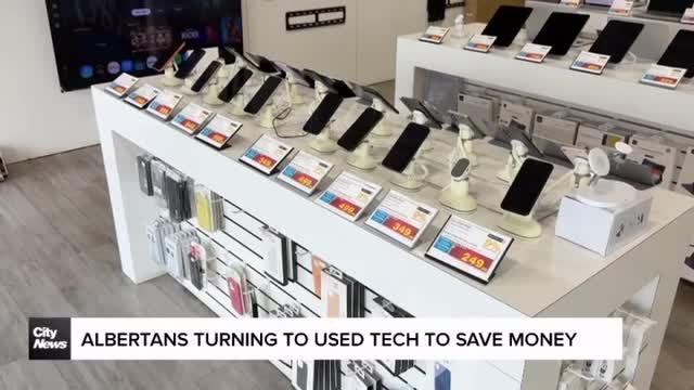 Albertans among the most likely to buy used tech: report