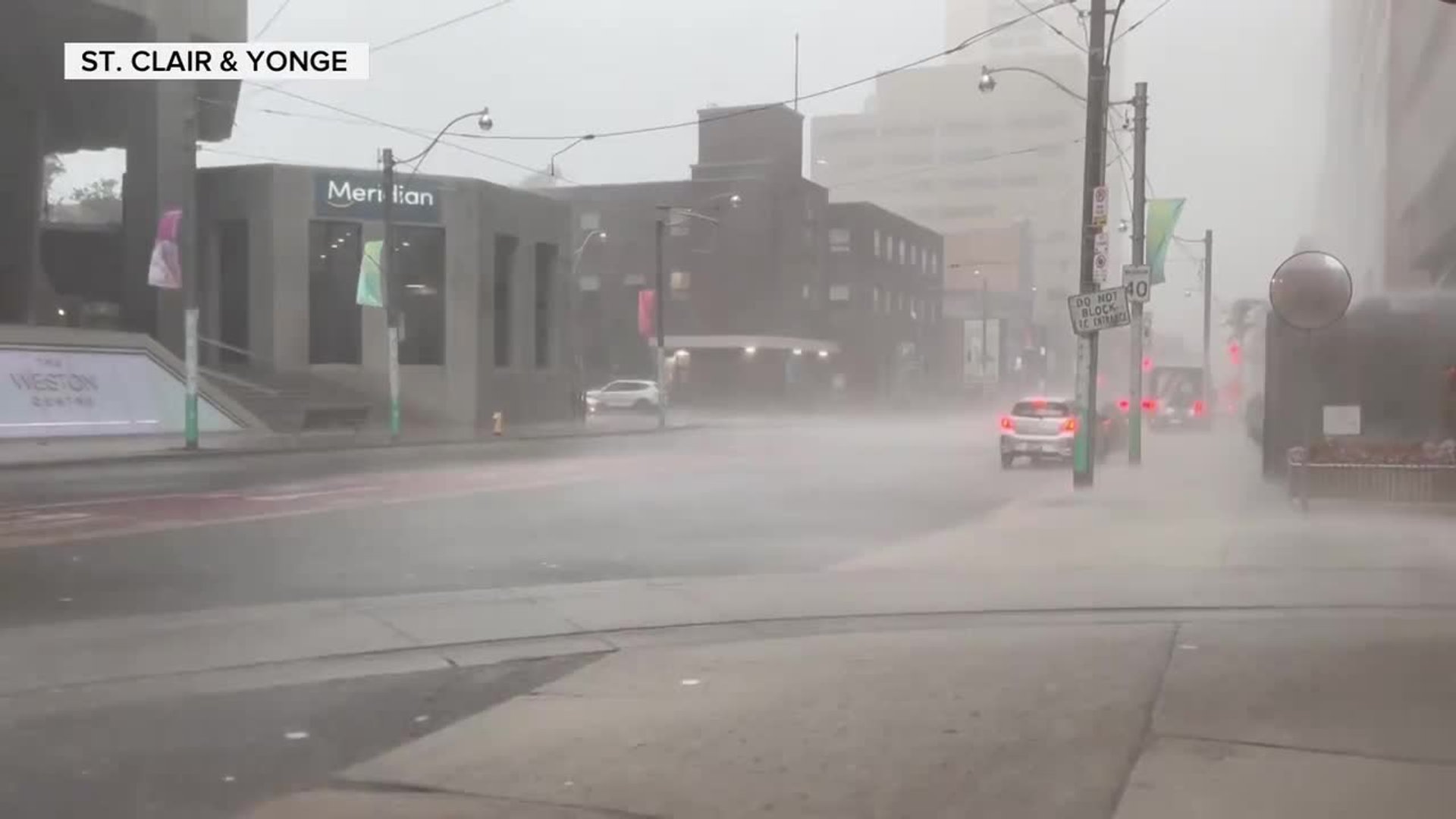 Severe thunderstorm hits the GTA