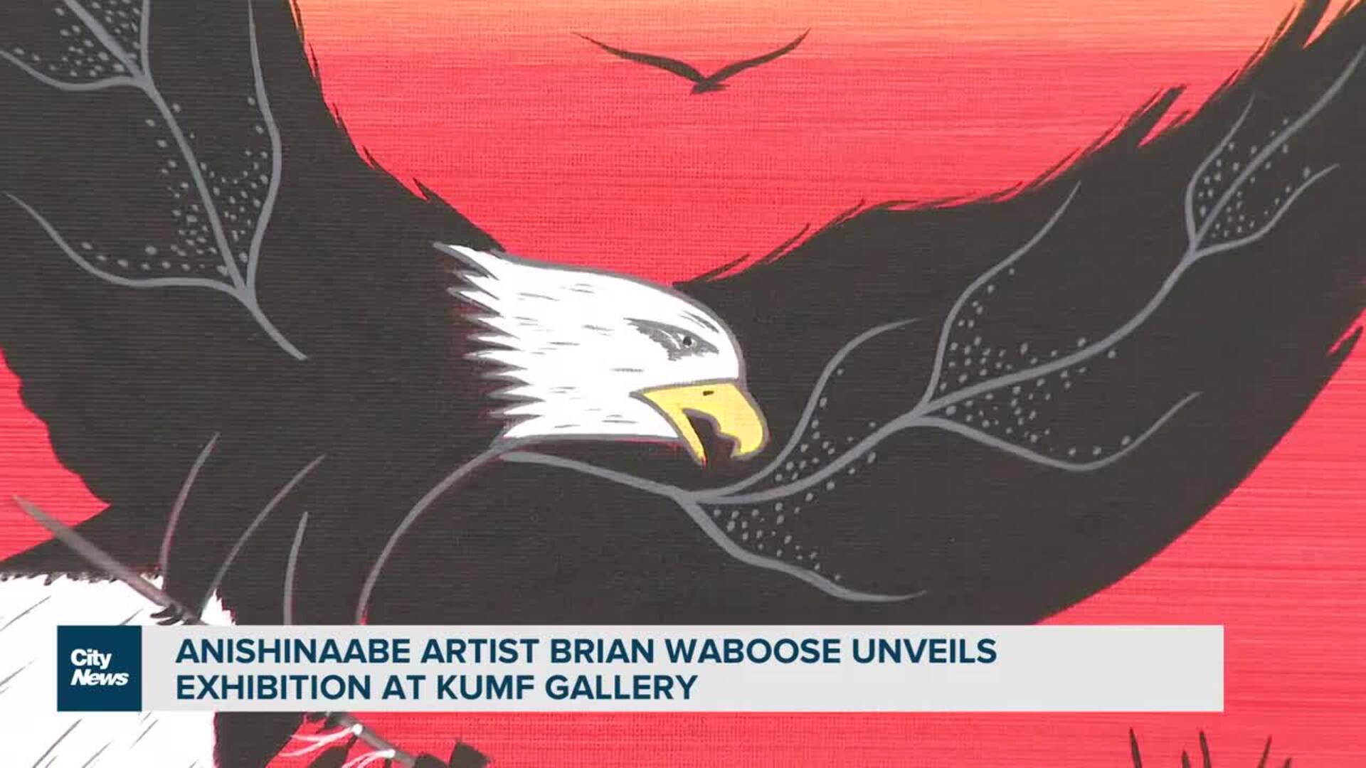 Anishinaabe artist Brian Waboose unveils new exhibition at KUMF Gallery