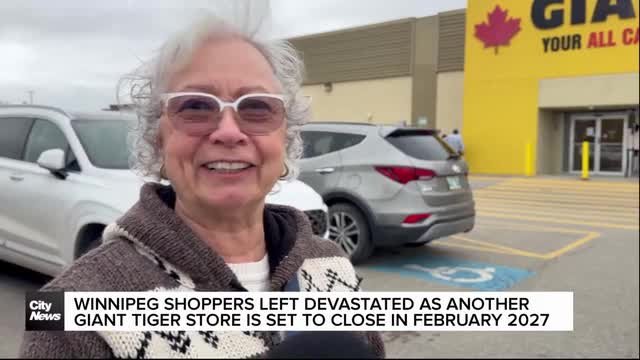 Winnipeg shoppers left devastated as another Giant Tiger set to close