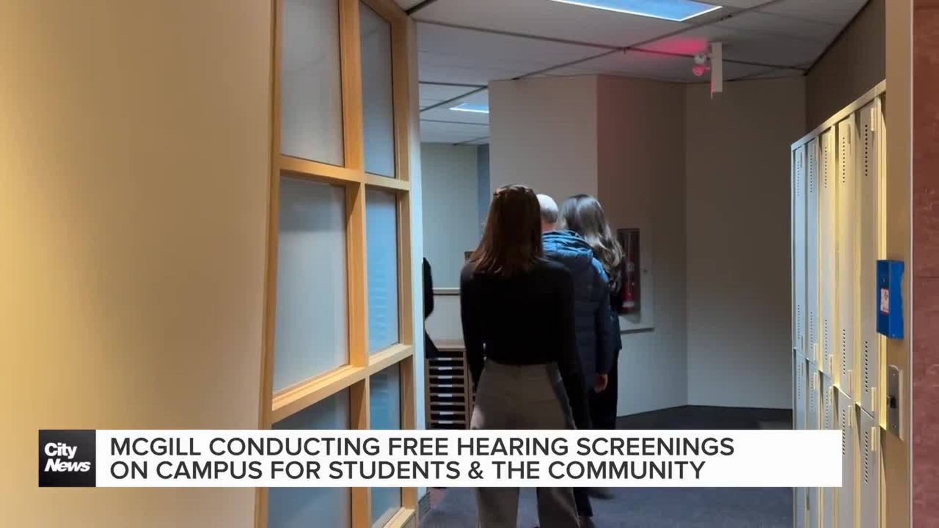 McGill conducts free hearing screenings on campus