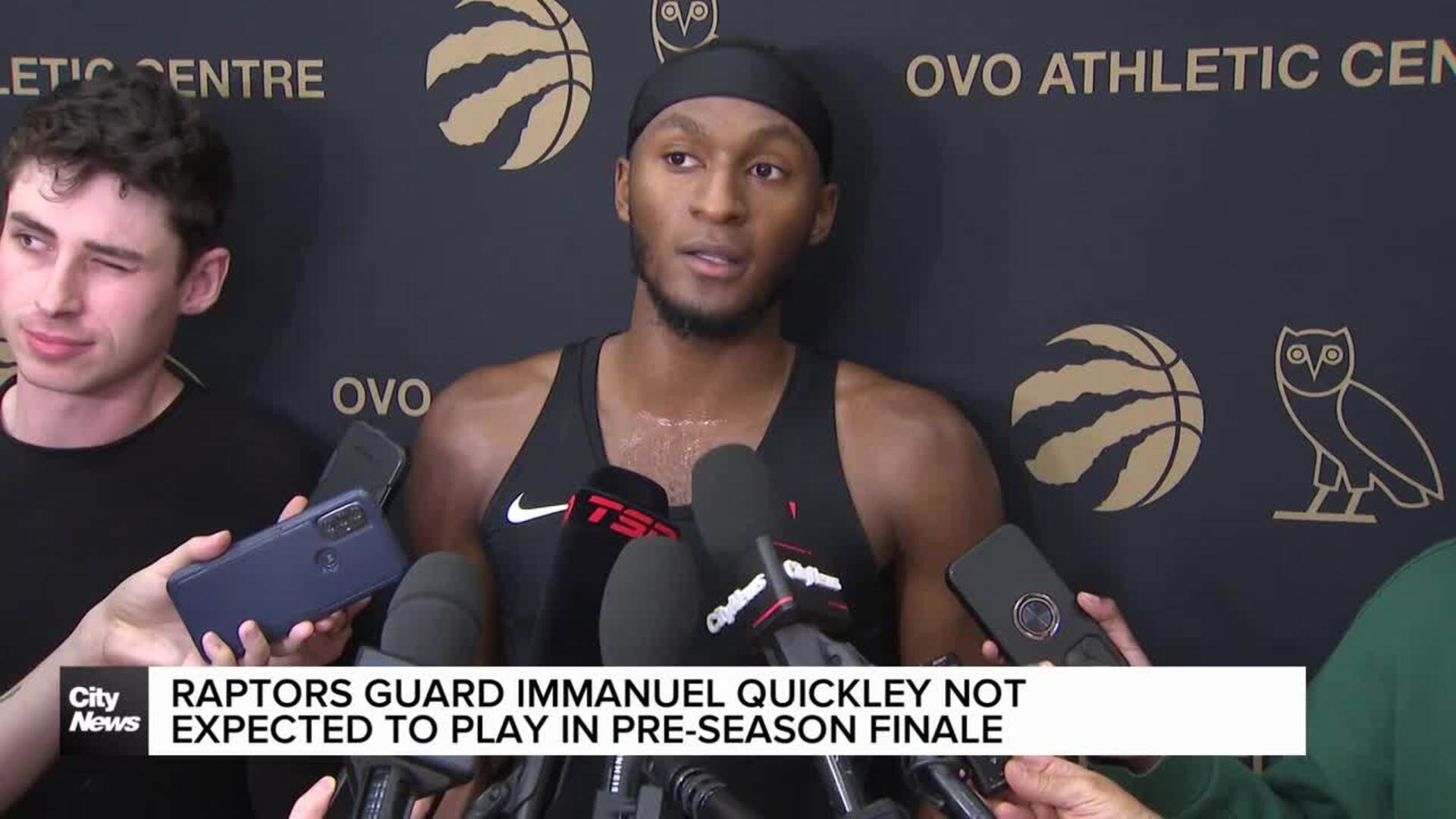 Raptors guard Immanuel Quickley injury update     