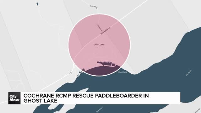 Cochrane RCMP rescue paddleboarder in Ghost Lake