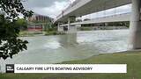 Calgary fire lifts boating advisory