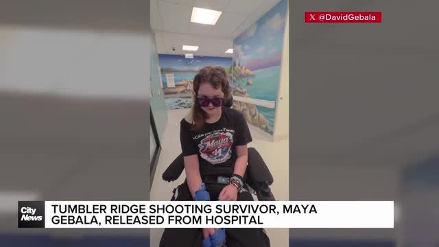 Tumbler Ridge shooting survivor Maya Gebala released from hospital