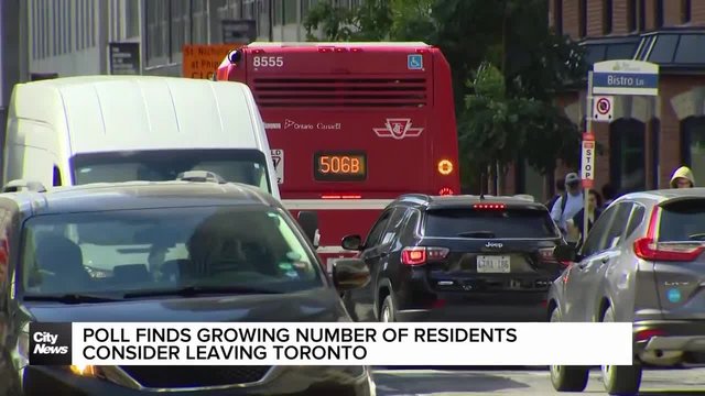 Poll finds Growing number of residents consider leaving Toronto