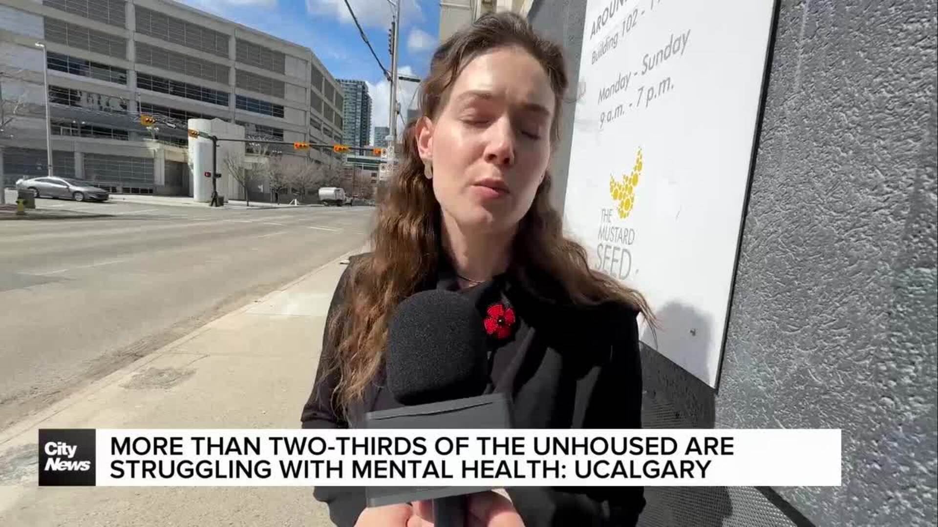 More than two-thirds of the unhoused are struggling with mental health: UCalgary