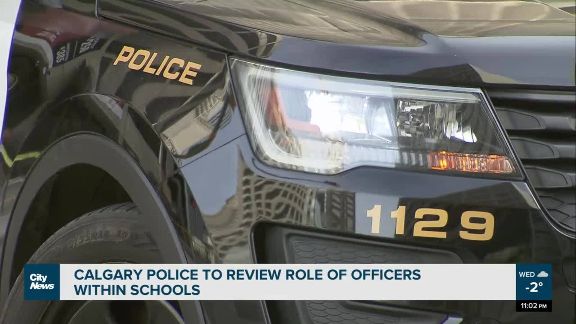 Calgary police to review role of officers within schools