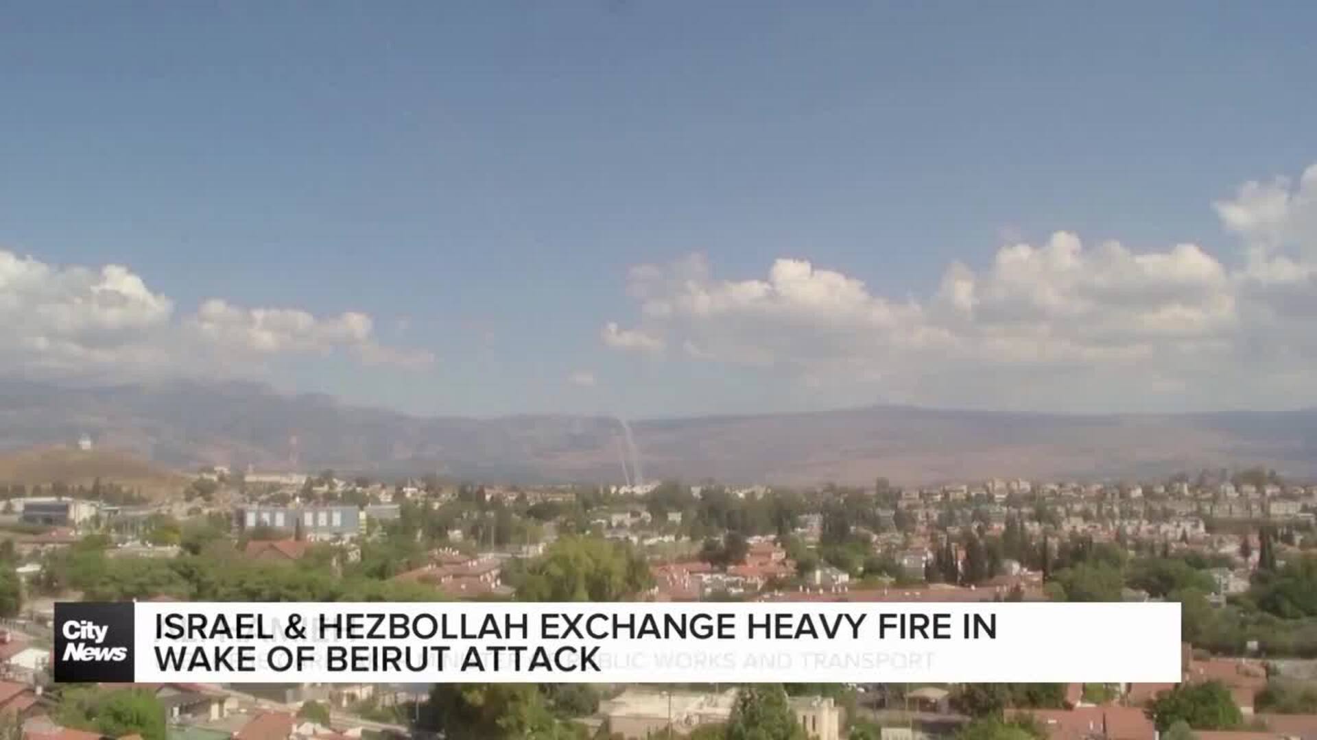 Israeli strikes on Beirut and Gaza School leave dozens dead