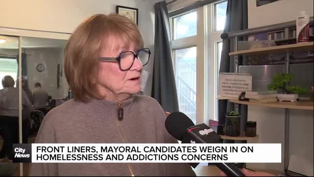 Front liners, mayoral candidates weigh in on homelessness and addictions concerns