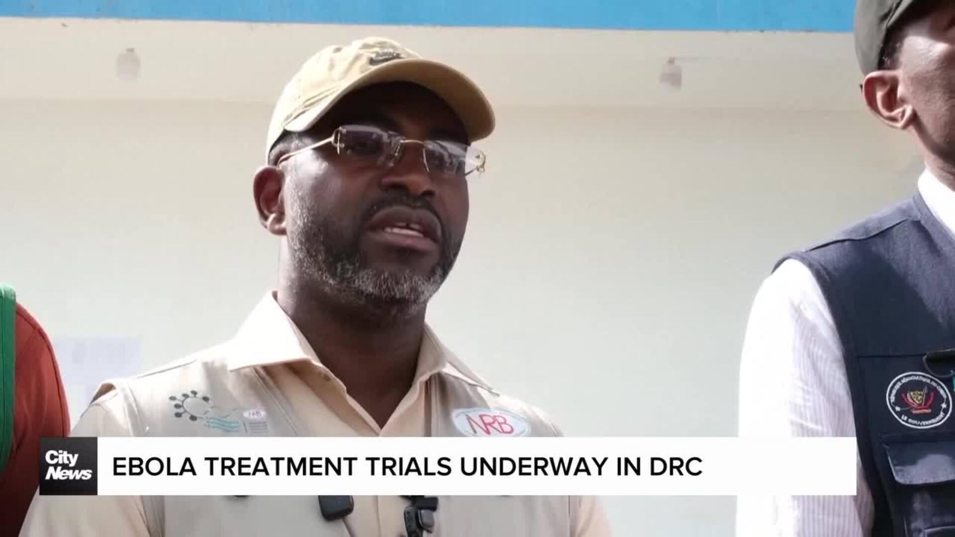 Ebola treatment trial begins in Democratic Republic of Congo