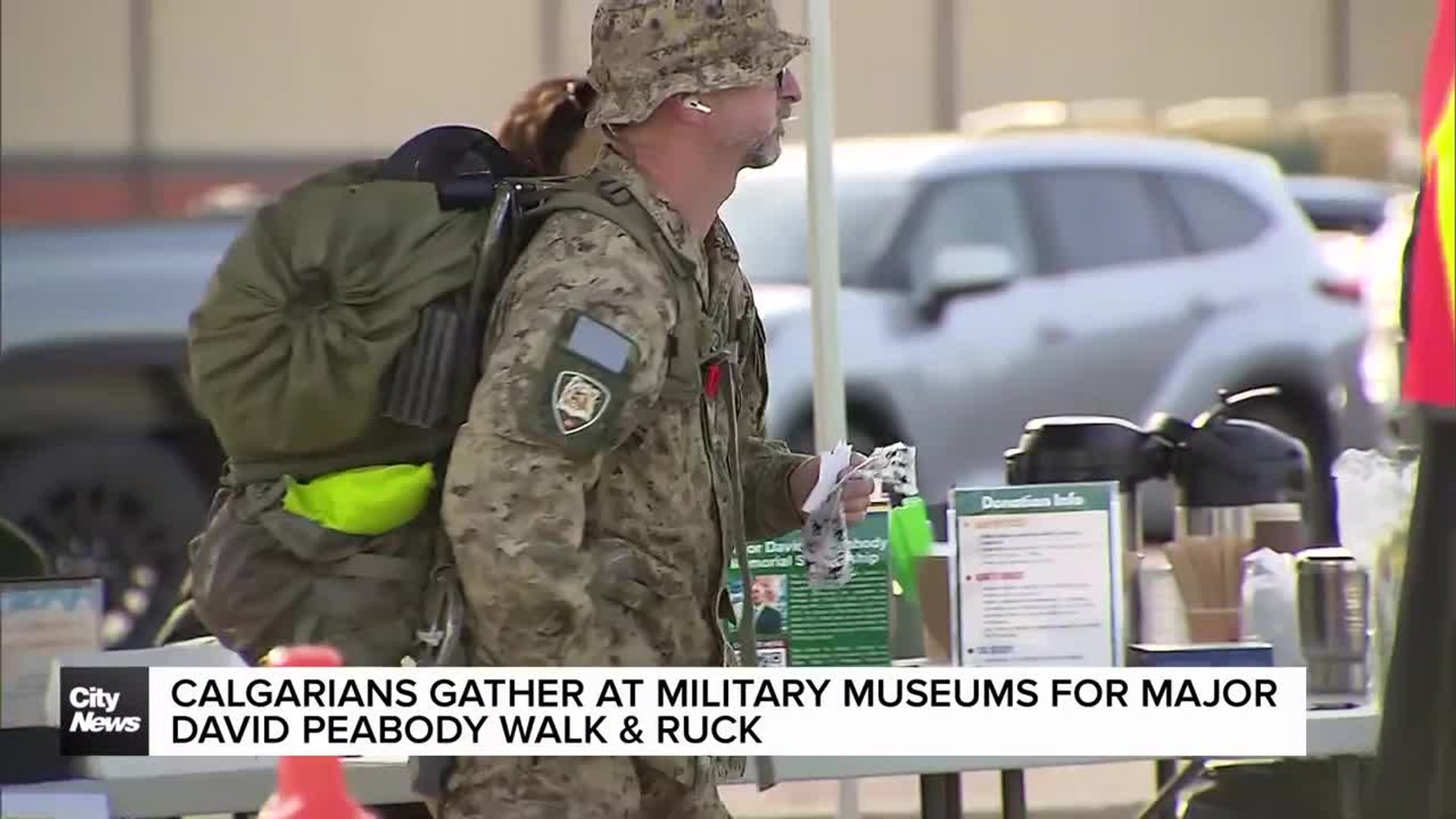 Calgarians gather at Military Museums for Major David Peabody Memorial ...
