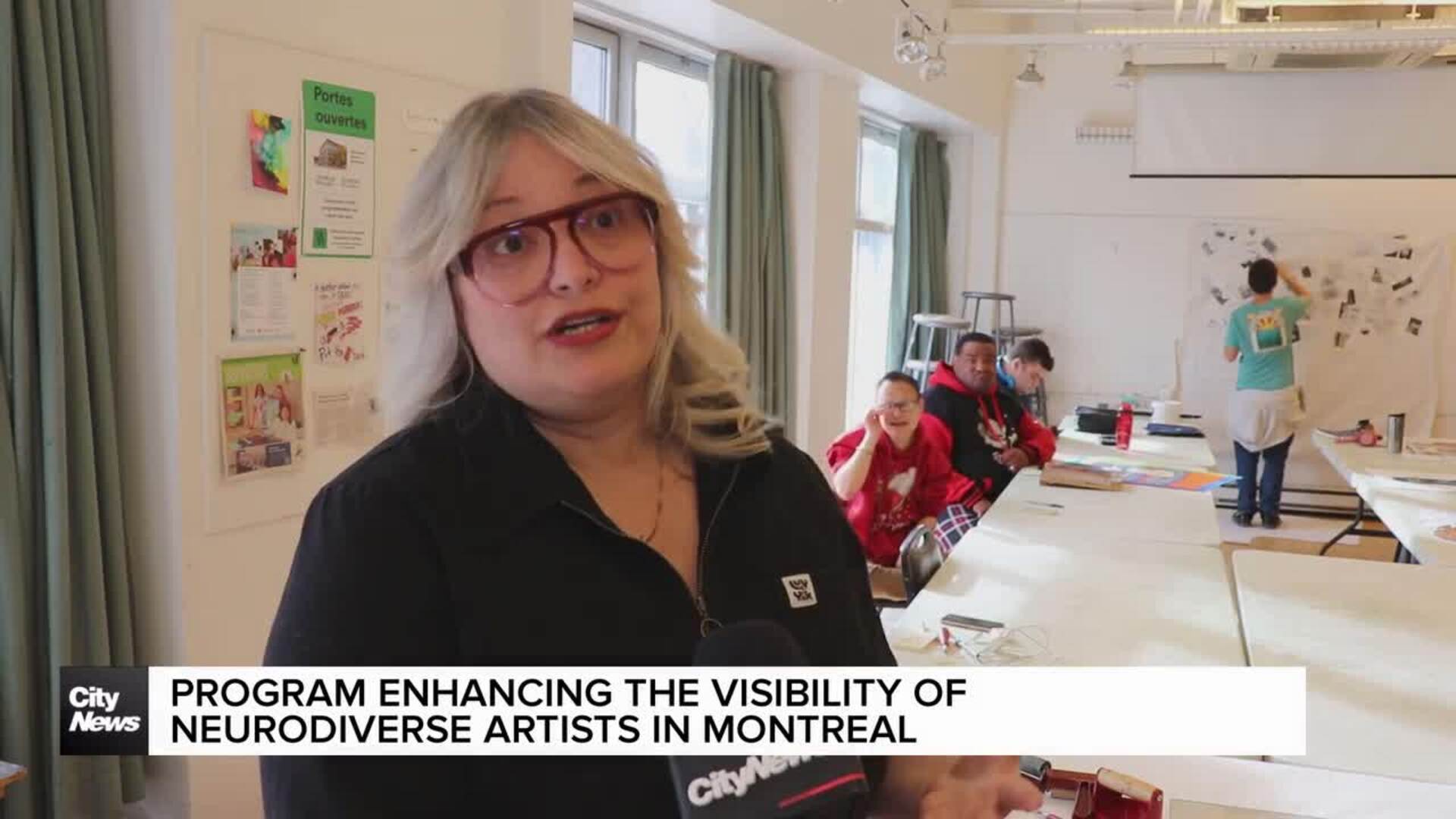 Program enhancing visibility of neurodiverse artists in Montreal