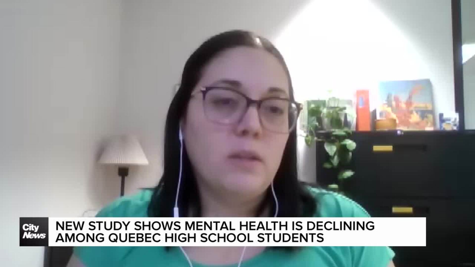 Quebec's Statistical Institute shows a rise in teen mental health issues