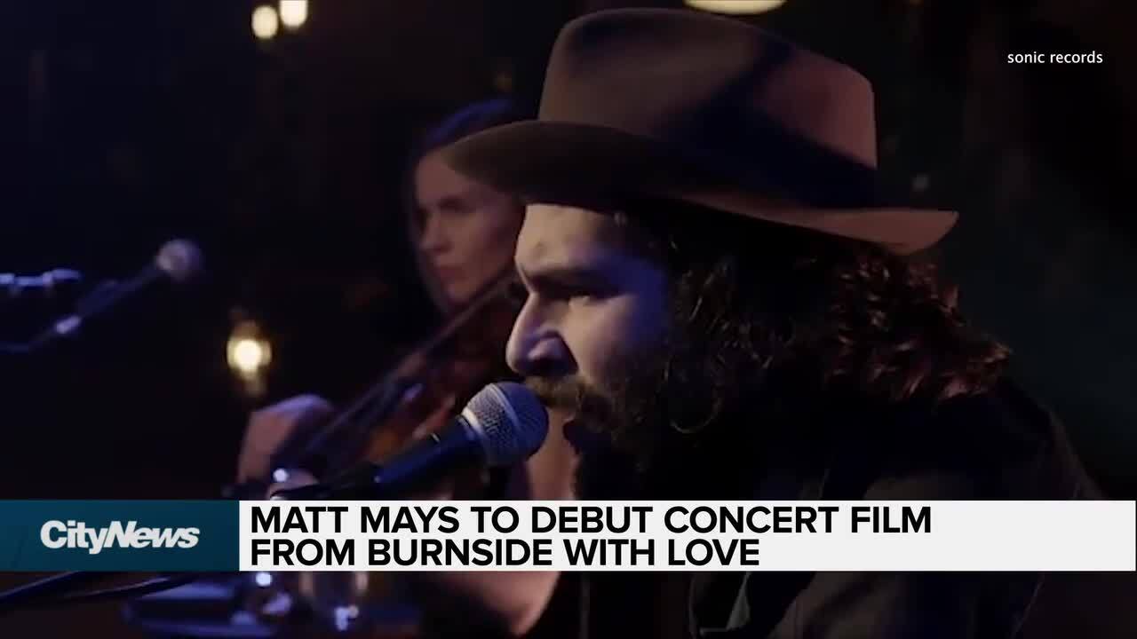 Matt Mays To Debut Never Before Seen Concert Film