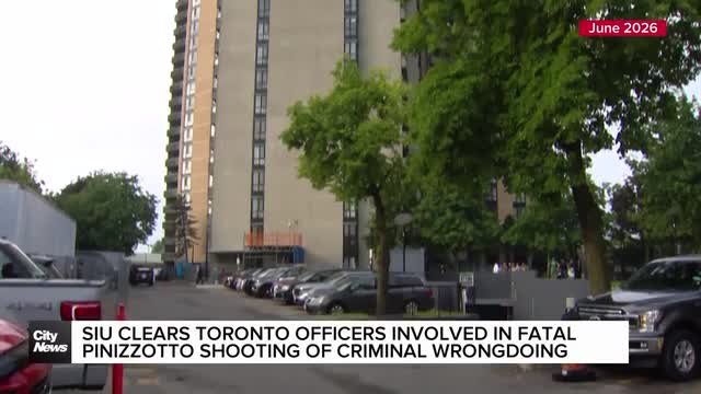 Toronto officers cleared for shooting suspect who fatally shot Const. Pinizzotto