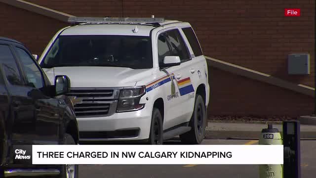 Three people charged in NW Calgary kidnapping