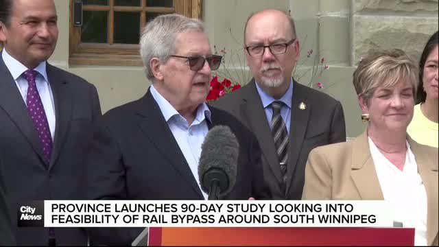Province launches 90-day study looking into feasibility of rail bypass around south Winnipeg