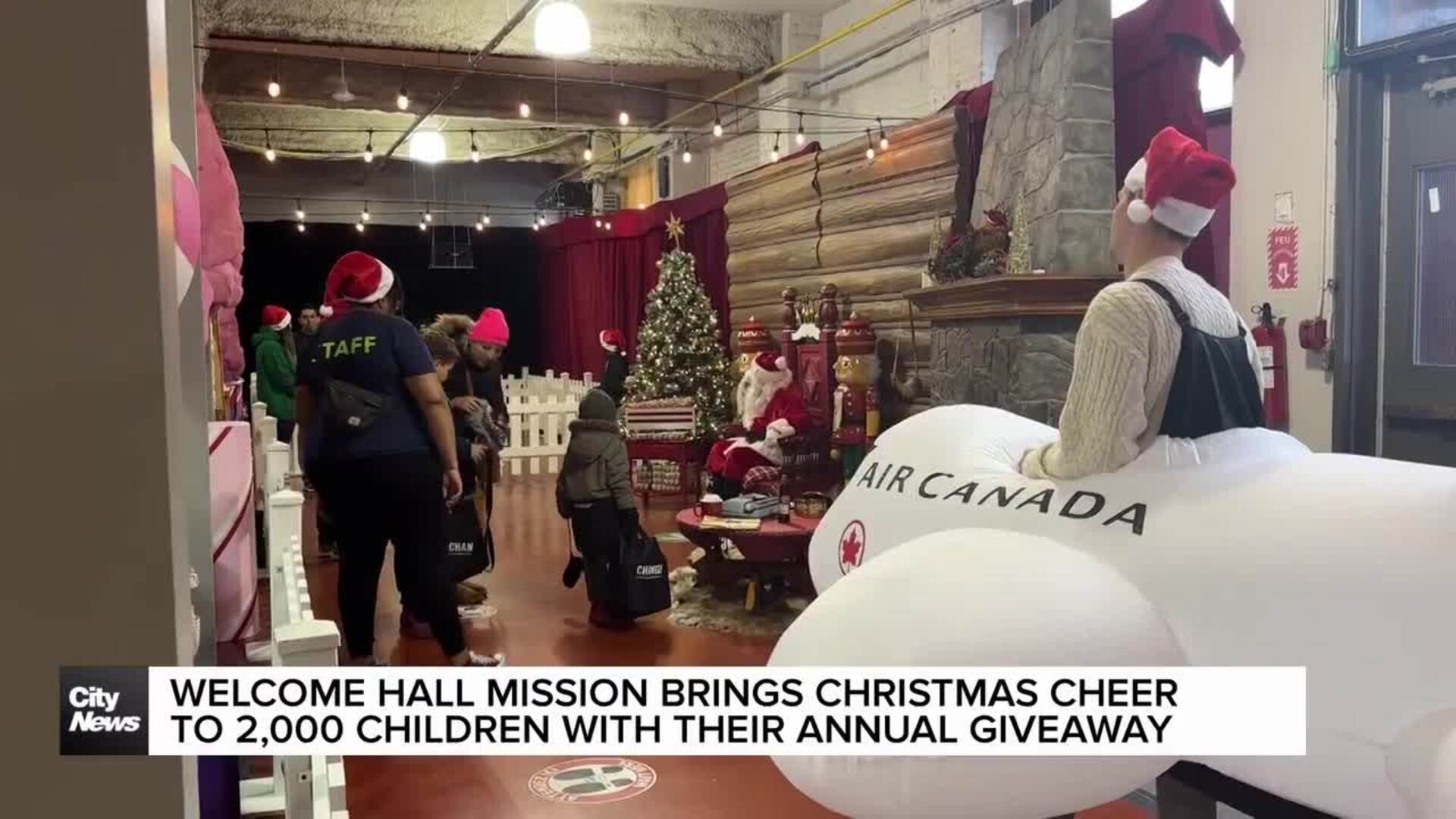 Welcome Hall Mission brings Christmas cheer to 2 000 children