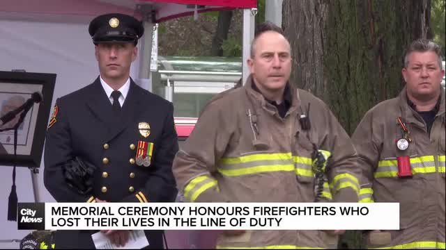 Manitoba expands presumptive coverage at memorial ceremony for firefighters