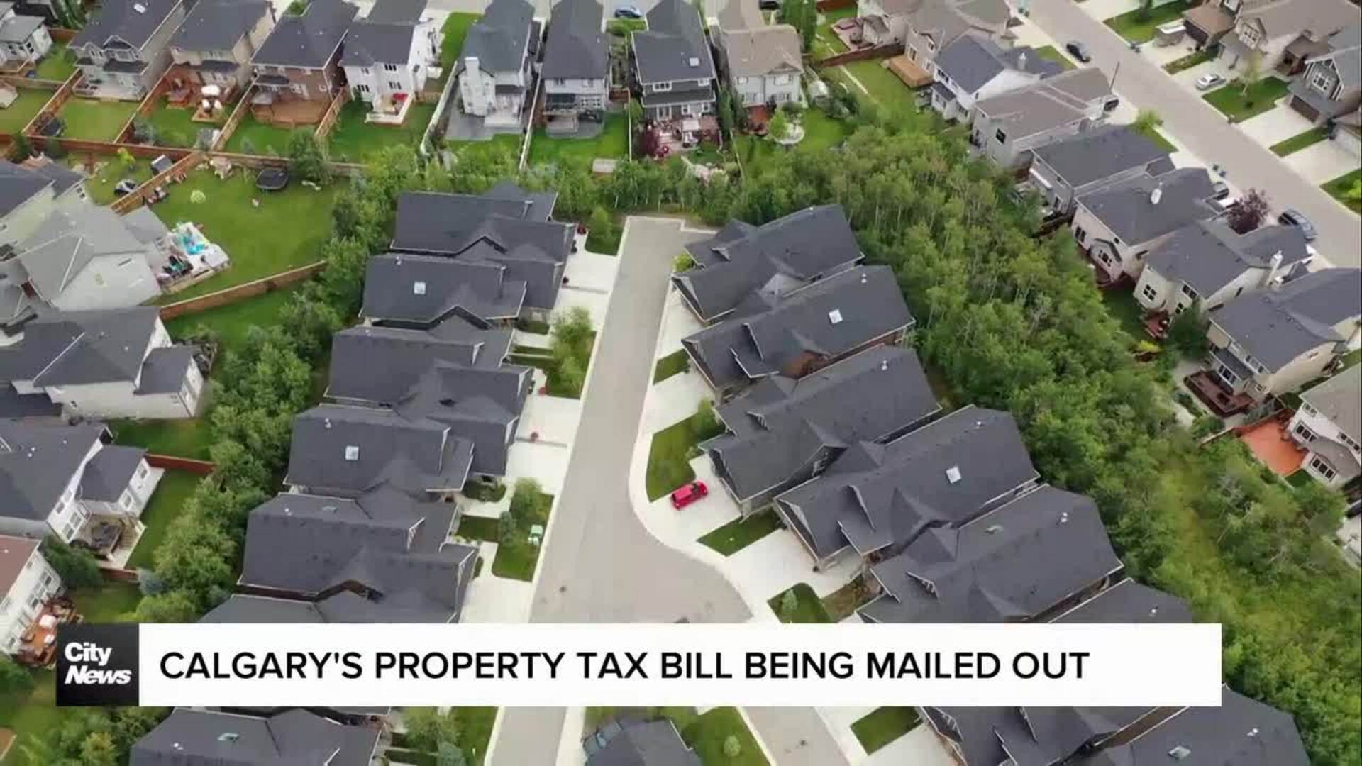 Calgary's property tax bill being mailed out