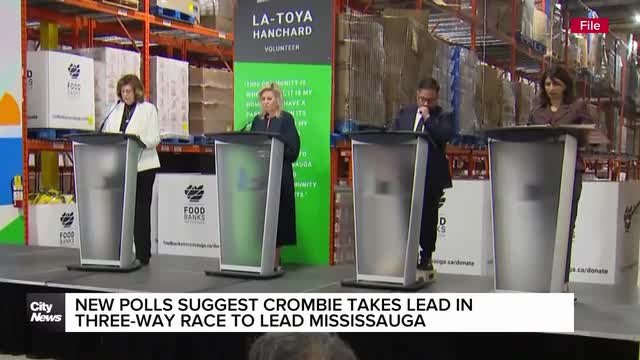 New polls suggest Crombie takes lead in three-way race to lead Mississauga