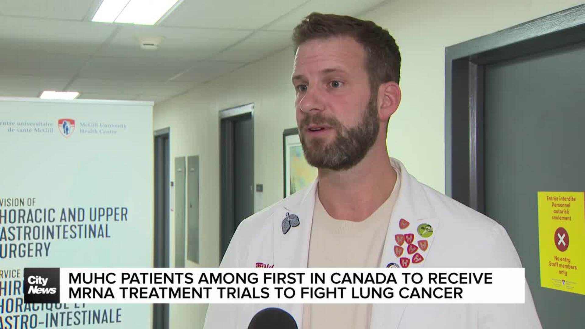 A Canadian first in Montreal: mRNA technology to fight lung cancer