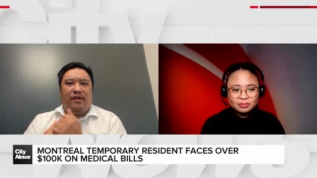 Montreal temporary resident facing over $100K in medical bills