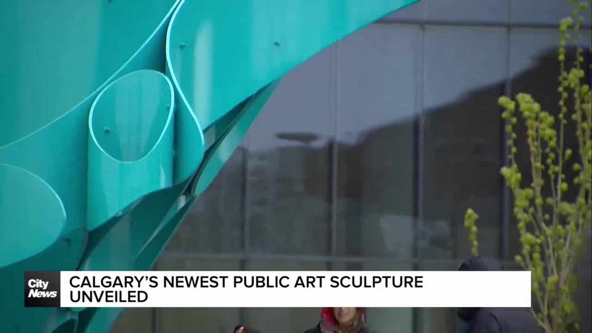 Calgary's newest public art sculpture unveiled