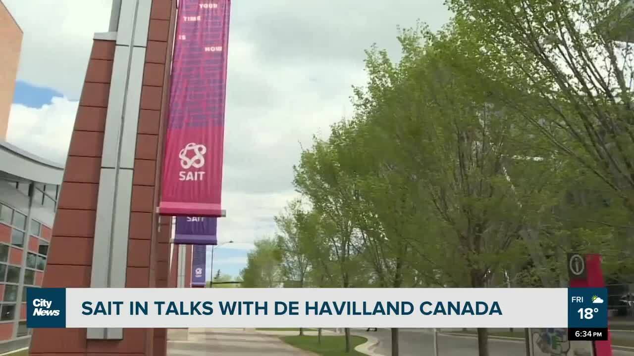 SAIT students eye new jobs at De Havilland Field