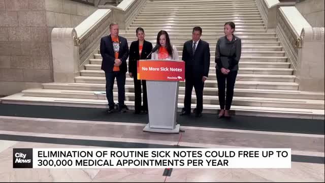 Elimination of routine sick notes could free up thousands of medical appointments every year: Doctors Manitoba