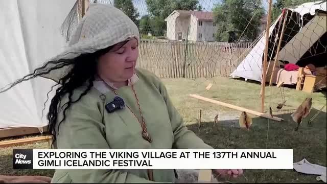 Exploring the Viking Village at the 137th Annual Icelandic Festival