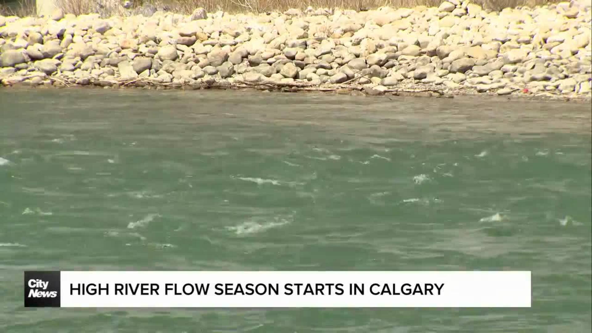 High river flow season starts in Calgary