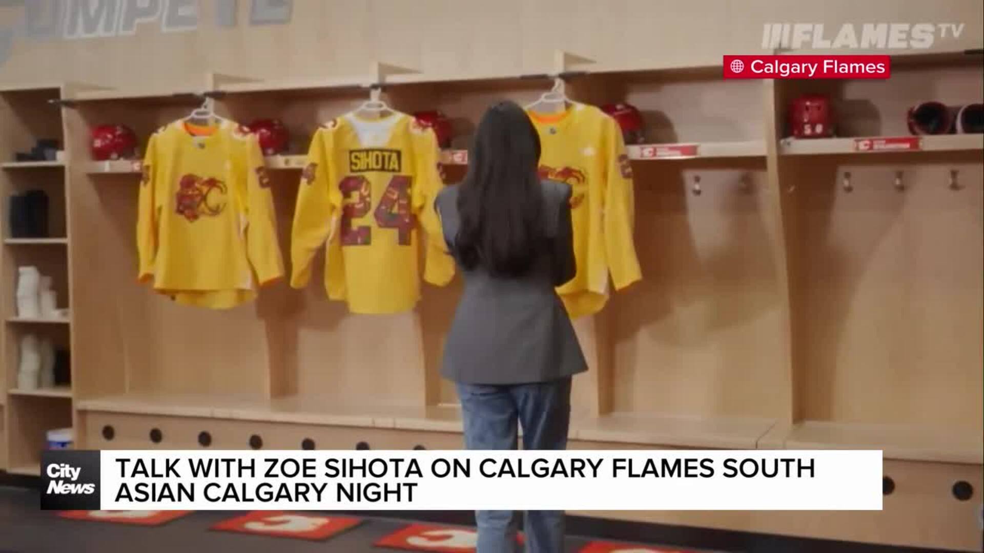 Talk with Zoe Sihota on Calgary Flames South Asian Calgary Night