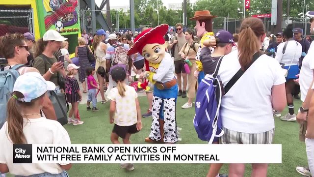 National Bank Open welcomes families in Montreal