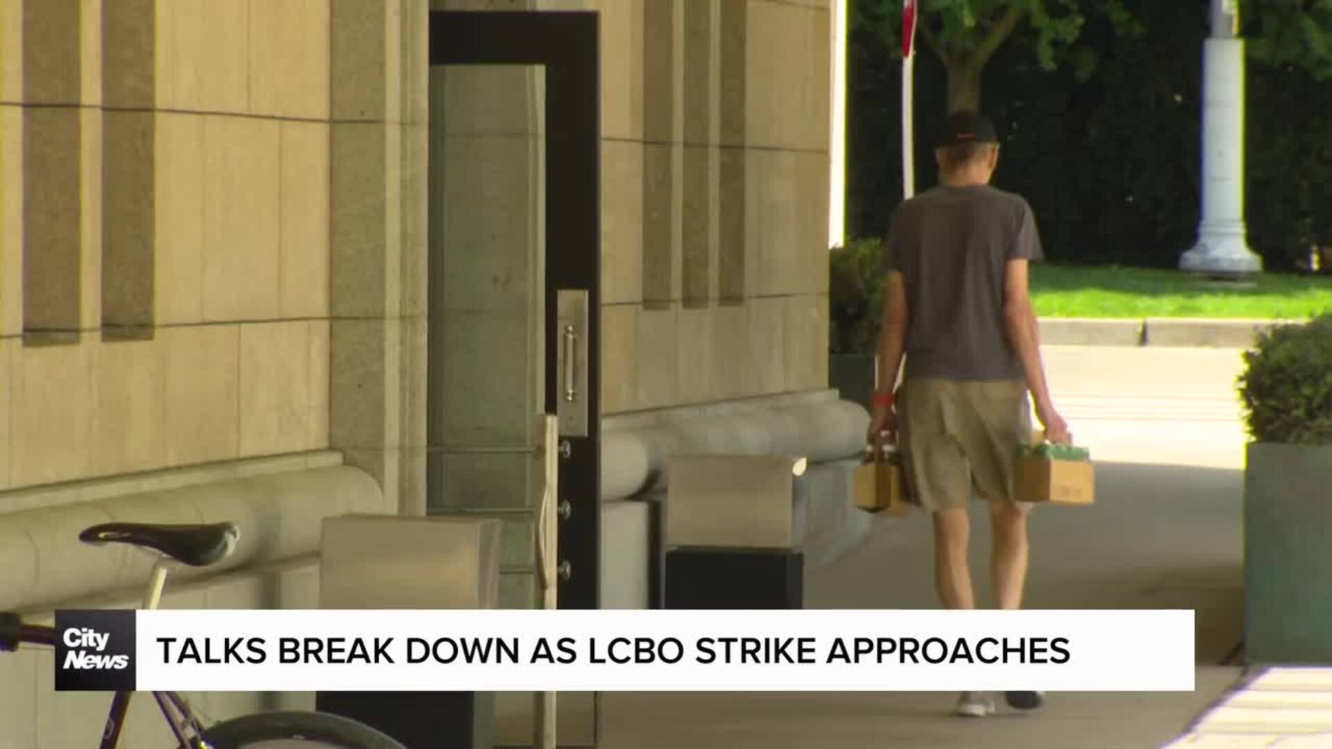 Union says talks with LCBO break down as strike at midnight approaches