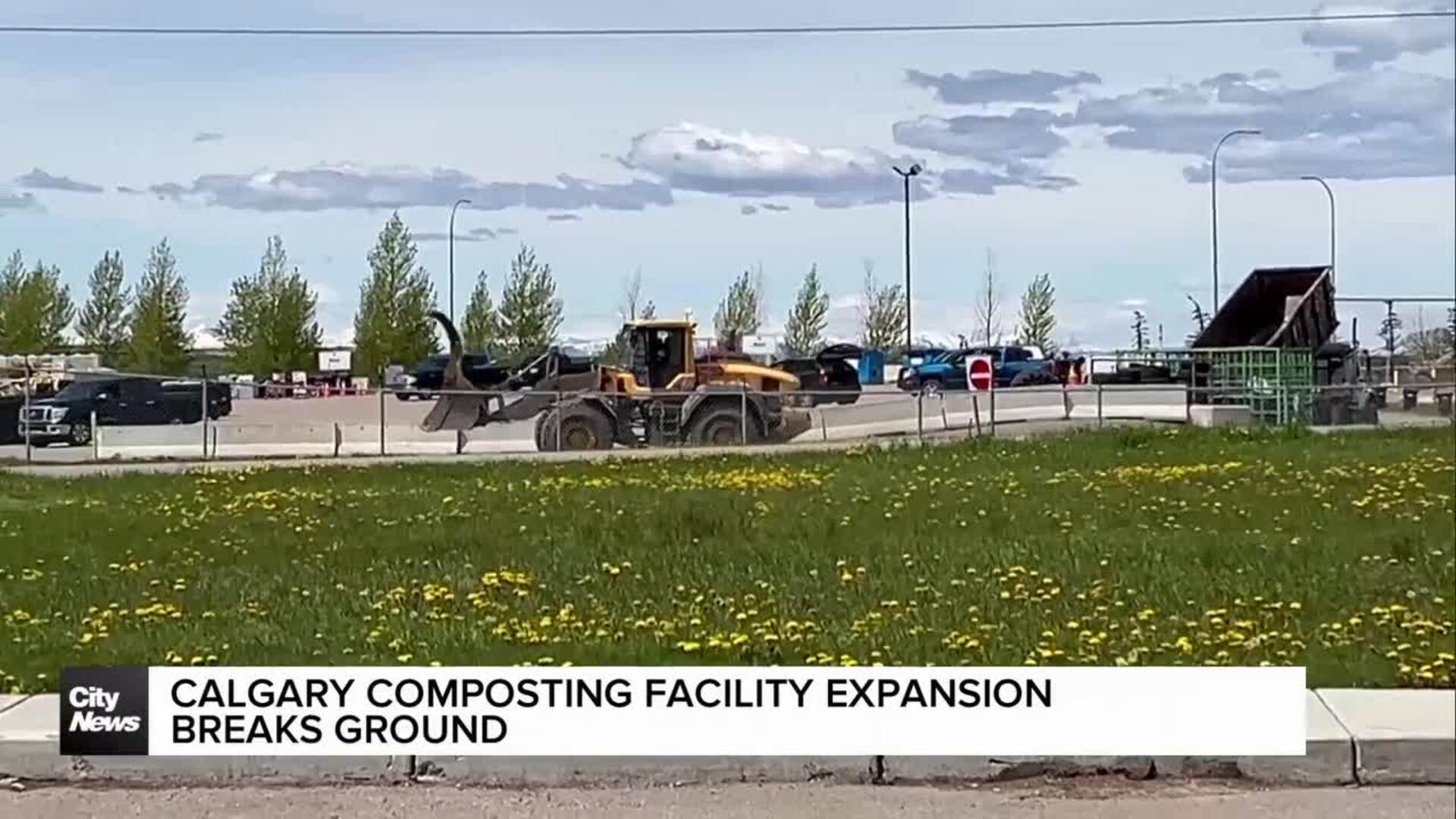 Calgary composting facility expansion breaks ground